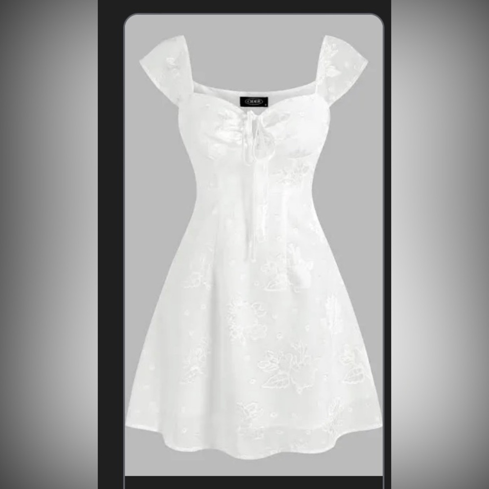 Cider Floral Mini Sun Dress New with Tags!